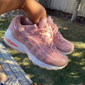 Kids 4.5Y pink Nike air max 95s